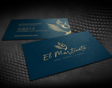Business cards Villa “El Martinete”