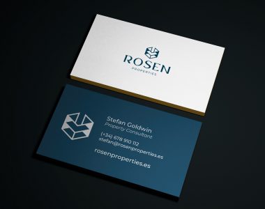 Rosen real estate business card